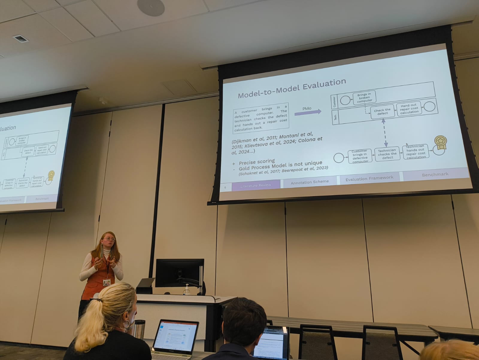 Clara Kowalczyk presents at ER2026 in St John s, NL